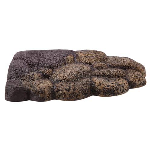 Resin Turtle Magnetic Basking Floating Island Basking Aquatic Platform Climbing Fish Tank Decor for Semi Aquatic Animals(NS-78), Reptile Decorative Landscaping Supplies