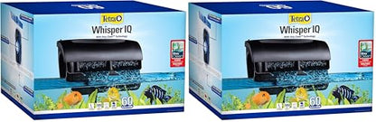 Tetra Whisper IQ Power Filter 60 Gallons, 300 GPH, with Stay Clean Technology 60-Gallon (Pack of 2) - size: 60-Gallon (Pack of 2)