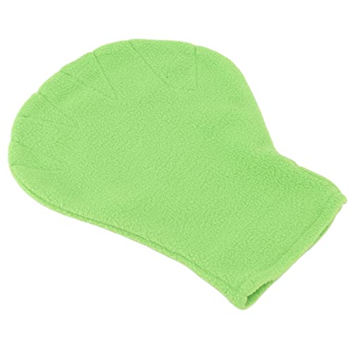Sugar Glider Bonding Mitt Bite Small Animals Bonding Calming Glove Absorbent Plush Quick Dry Keep Warm Adjustable Size (Green) - color: Green