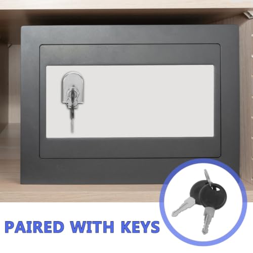 Cabilock Sliding Glass Door Lock for Display Cases, Keyed Showcase Lock | No-Drill Edge Mount, Zinc Alloy Construction