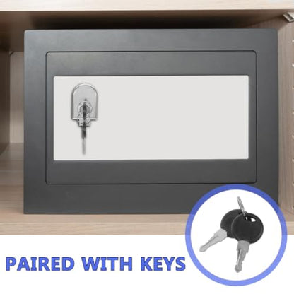 Cabilock Sliding Glass Door Lock for Display Cases, Keyed Showcase Lock | No-Drill Edge Mount, Zinc Alloy Construction
