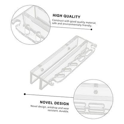 Toddmomy Fish Tank Tool Holder Plant Holder for Aquarium Algae Scraper Storage Rack Simple Installation Design