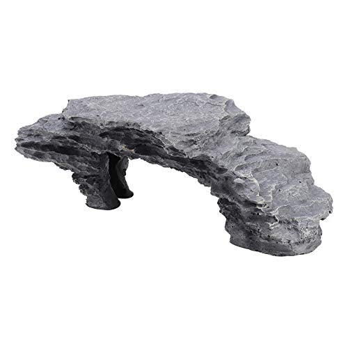Reptile Ramp Basking Rock, Basking for Aquatic Turtles, Reptile Hides and Caves for pet, Rocks for Reptile Terrarium, Resting Terrace Tortoise Climbing