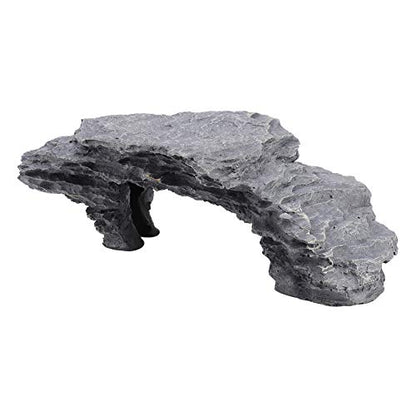 Reptile Ramp Basking Rock, Basking for Aquatic Turtles, Reptile Hides and Caves for pet, Rocks for Reptile Terrarium, Resting Terrace Tortoise Climbing