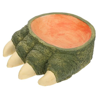 MERRYHAPY Reptile Food Container Bearded Pet Food Basin Snake Terrarium Lizard Water Dish