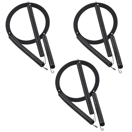 heat lamp spring Clips for Reptile Habitat Lighting Domes (5.5"/8.5") (3) | Fits most reptile lighting domes,terrarium mesh screens and heat lamp covers,Most Standard Domes and Screen Covers - size: 3 pack