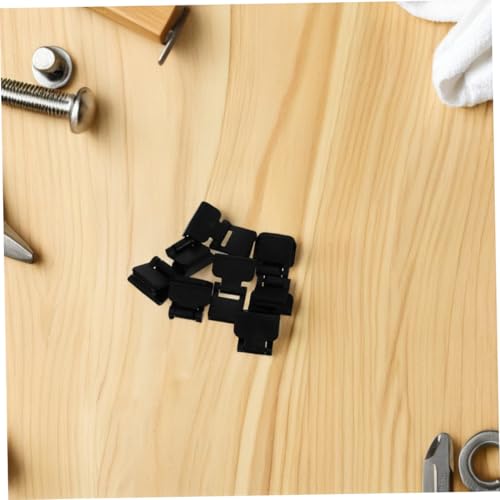 Kisangel 8pcs Reptile Enclosure Lock Clips Secure Locking Mechanism for Turtle Tank Lids User Friendly Design Effortless Setup Fit for Aquariums and Terrariums