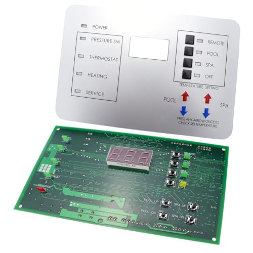 472100 Temperature Controller Circuit Board for Pentair MiniMax NT Series | Pool and Spa Heater, Includes a New Keypad for MiniMax NT LN 200 250 300 400, 2026 Upgraded Digital Display Replacement