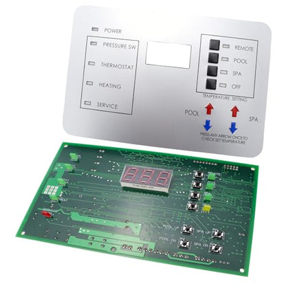 472100 Temperature Controller Circuit Board for Pentair MiniMax NT Series | Pool and Spa Heater, Includes a New Keypad for MiniMax NT LN 200 250 300 400, 2026 Upgraded Digital Display Replacement