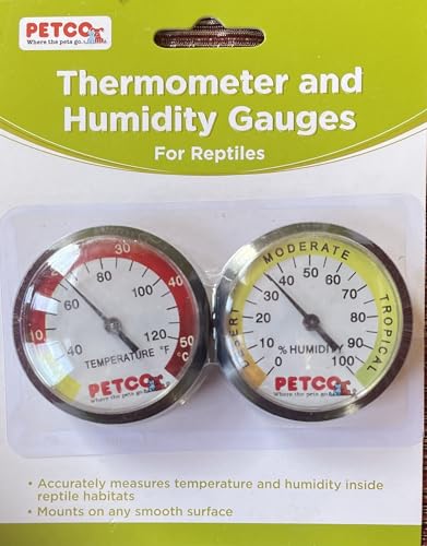 PETCO Thermometer Humidity Gauge Combo Pak
