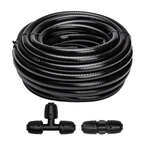 Maotong 20 FT 1/2 inch Drip Irrigation Tubing Main Line Hose for Garden Irrigation System - size: 20FT 1/2" Main Tubing