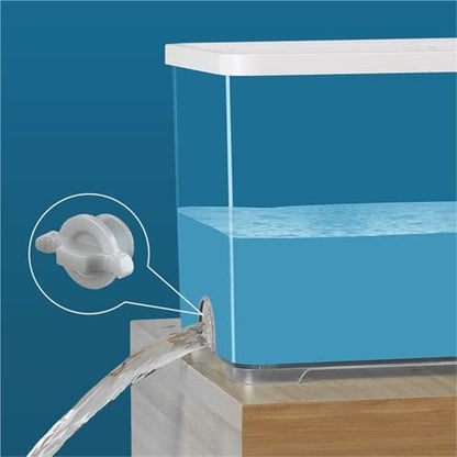 Turtle Enclosure Fecal Separation with Sun Drying Climbing Table Desktop Turtle Feeding Tank