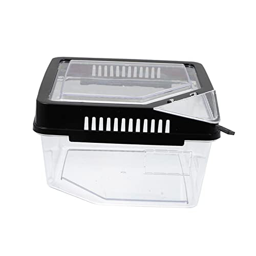 MERRYHAPY Reptile Breeding Box with Ventilation Practical Feeding Container for Snakes Lizards Spiders Pets for Transporting Animals Living Foods