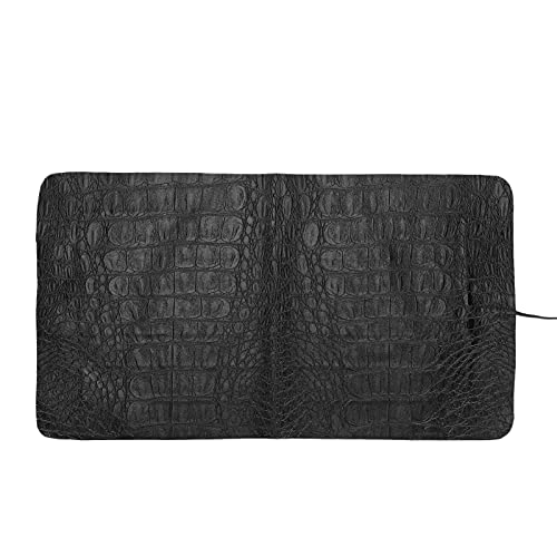 USB Reptile Heat Pad Waterproof Thermal Mat for Reptiles Pets, Under Tank Heater for Turtle Lizard, Three Level Temperature Adjustment, PU Leather - style: large /