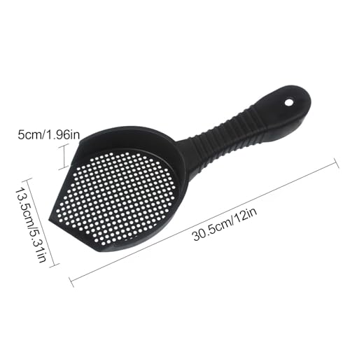 Litter Box Scooper Multifunctional Easy Use Litter Cleaner Corner | Cat Scoop Reptile Terrarium Bedding Substrate for Lizard, Snakes, Hedgehog, Turtle, Cat