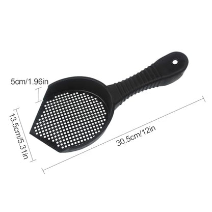 Litter Box Scooper Multifunctional Easy Use Litter Cleaner Corner | Cat Scoop Reptile Terrarium Bedding Substrate for Lizard, Snakes, Hedgehog, Turtle, Cat