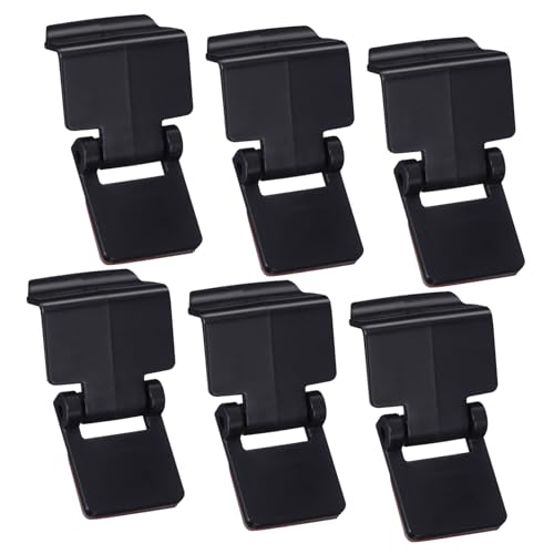 6pcs Reptile Glass Tank Buckles Escape Prevention Latches for Turtle Feeding Box Smooth Surface Locks for Tortoise and Reptile Enclosures Glass Pet Tank Clips