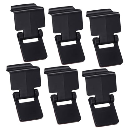6pcs Reptile Glass Tank Buckles Escape Prevention Latches for Turtle Feeding Box Smooth Surface Locks for Tortoise and Reptile Enclosures Glass Pet Tank Clips