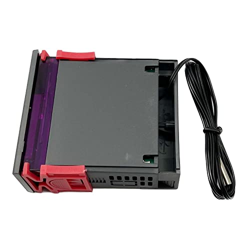 FainWan STC-1000 DC 110V-220V 10A Microcomputer Digital Display Temperature Controller Thermostat Control Switch 2 Relay Output Cooling Heating and NTC 10K Thermistor Sensors Temperature Probe