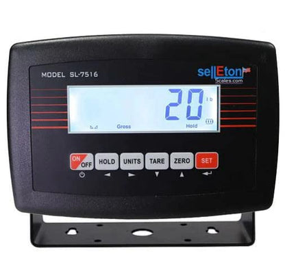 SellEton SL-WB Multi-Purpose Weigh Beam Livestock Scale with LCD Digital Indicator, 36" L 5,000 lb x 1 lb Weighing Scale Capacity, Portable Animal Scale, High Precision Cattle Scale - size: 36"(L) x 4"(W)