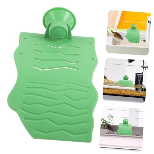 Turtle Basking Platform Suction Cup Reptile Resting Terrace for Aquariums Easy Climbing Access for Turtles and Amphibians Lightweight and Practical Terrarium Decor