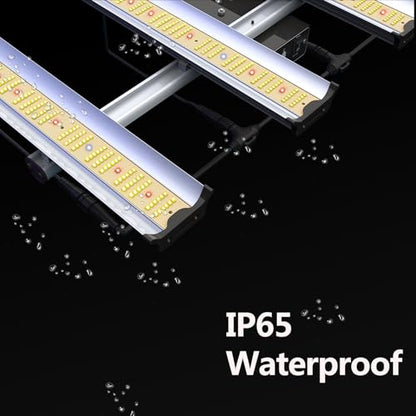 LED Grow Lights for Indoor Plants Full Spectrum Growing Light Bar Plant Hanging Lamps Seedling Daisy Chain Dimmable - size: Large