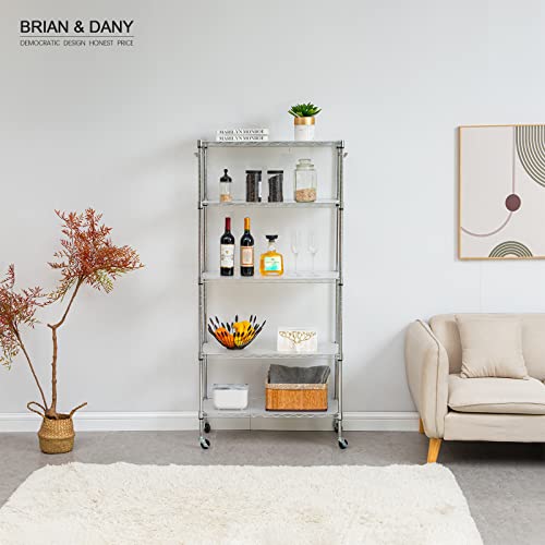 BRIAN & DANY Wire Shelf Liner 13.4" x 23.2", Set of 10, Heavy Duty Shelf Liners for Wire Shelving, Waterproof Wire Rack Shelf Cover, Transparent - color: Transparent, size: 13.4" x 23.2",10pcs