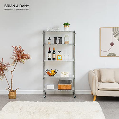 BRIAN & DANY Wire Shelf Liner 13.4" x 23.2", Set of 10, Heavy Duty Shelf Liners for Wire Shelving, Waterproof Wire Rack Shelf Cover, Transparent - color: Transparent, size: 13.4" x 23.2",10pcs