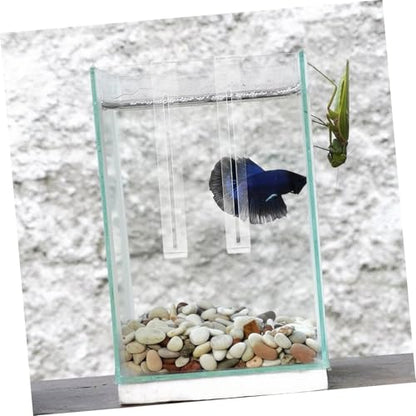 MERRYHAPY 2pcs Adjustable Aquarium Hooks Fish Tank Plant Holders Plant Hanger for Aquarium Accessory for Fish Tank Reptile Basking Area