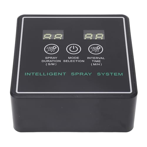 ciciglow Automatic Reptile Fogger 360 Degree Adjustable Misting Nozzles, Save Time and Convenient Setup, Suitable for Reptile Terrarium