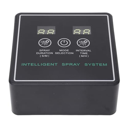 Reptile Fogger Smart Spray System, Automatic Timing Humidifier with 360 Degree Adjustable Misting Nozzles for Terrarium, Reptile Mister with Intelligent Cycle Spray for Rainforest
