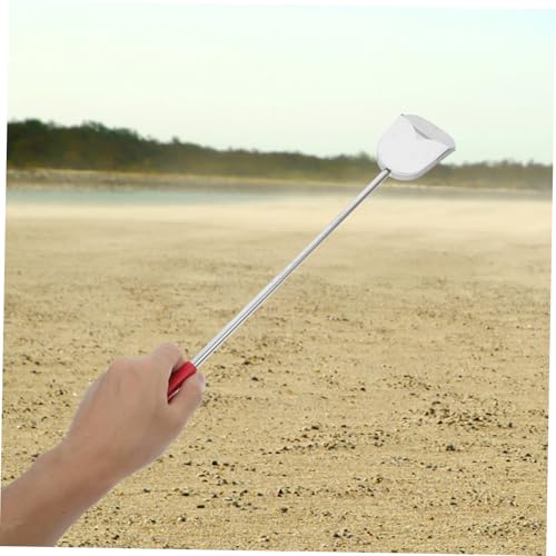 Stainless Steel Adjustable Pooper Scooper for Chicken Coop Cleaning Heavy Duty Bird Cage Litter Scoop for PET Waste Removal and Reptile Substrate