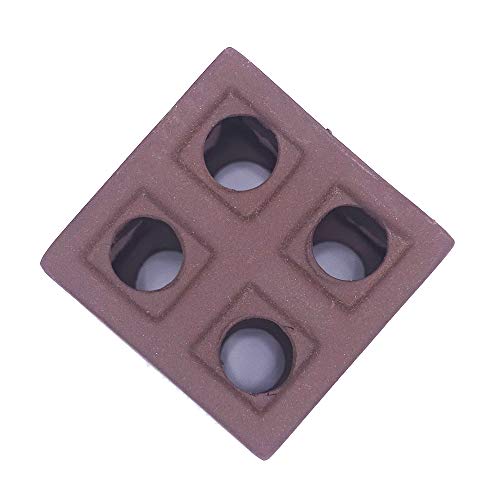 DOHO Aquarium Cave Ceramic Decoration for Amano Shrimp Cichlid with Fish Hideaway and Breeding