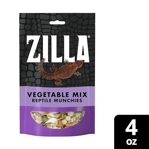 Zilla Reptile Food Munchies Vegetable Mix, 4-Ounce