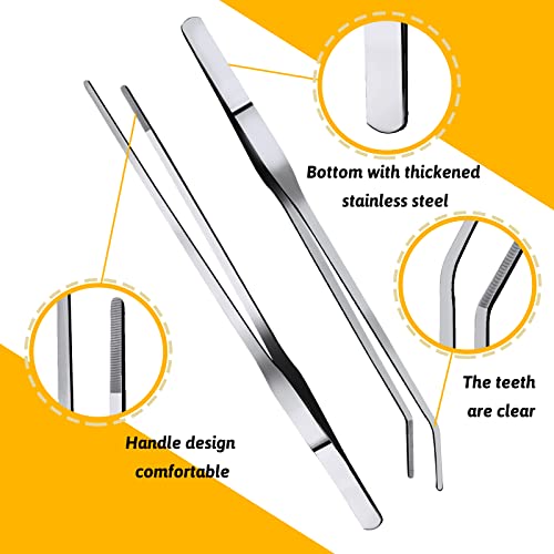 Fish Tank Cleaning Tools, 8 in 1 Aquarium Feeder Tools Kit, Aquarium Plants Cleaner, Stainless Steel Feeding - color: Cleaning Tools 8pcs