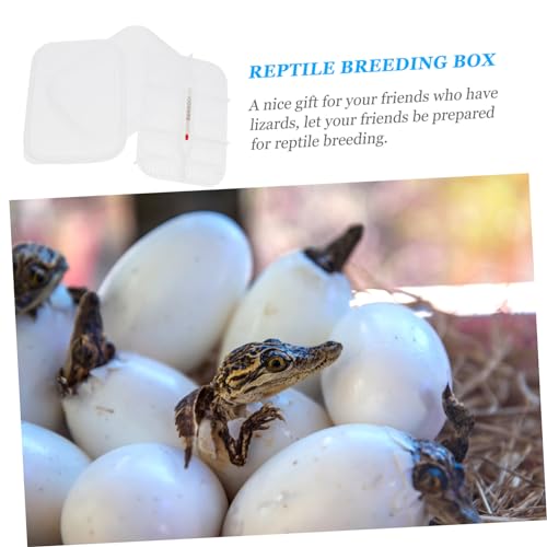 Sosoport Reptile Breeding Box Gecko Lizard Incubator Incubator Durable Construction