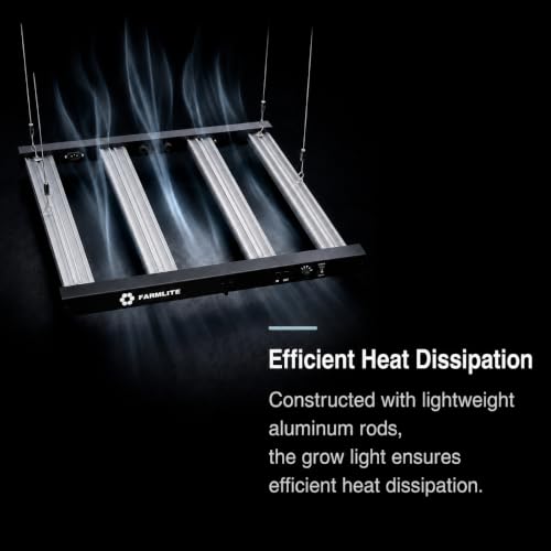 LED Grow Lights for Indoor Plants Full Spectrum Growing Light Bar Plant Hanging Growing Lamps Seedling Daisy Chain Dimmable - size: 260watts
