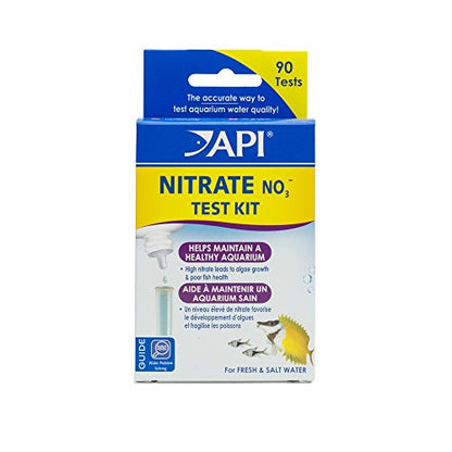 API 90-Test Nitrate and 250-Test pH Aquarium Water Test Kits for Freshwater & Saltwater Tanks