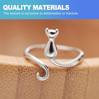 CoguZed 3-Pack Adjustable Crochet Tension Ring, Alloy Yarn Guide for Women Handmade Craft Knitting Tools, Finger Hook Accessories, Snake Loop Holder