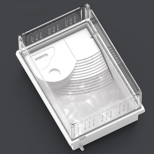 High Transparent Turtle Tank Removable Basking Platform with Drain Hole Household Desktop Terrarium for Reptiles Habitat
