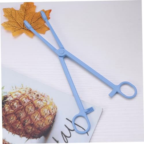 BESPORTBLE 1pc Plastic Pet Reptile Cleaning Clamp for Lizard Snake and Bird Waste Removal Material Easy to Use Stylish Scissors Design
