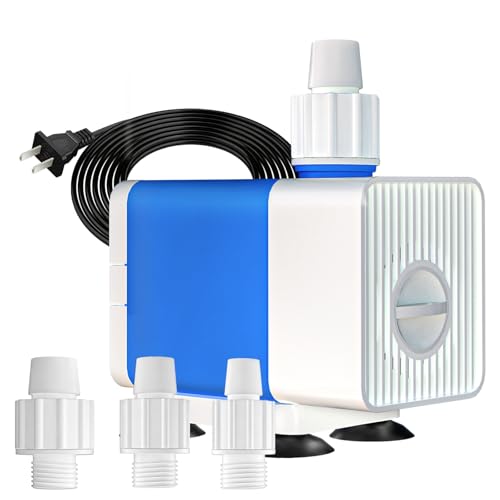 SongLong Submersible Pump 530GPH 6.5ft. High Lift for Fountains | Ultra Quiet, with Over Heating Protection, for Hydroponics,fish tank, Aquariums & More - size: 530GPH