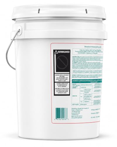 Benefect Botanical Decon 30 Disinfectant Cleaner, Light Lemon & Thyme Scent, 5 Gallon Pail - size: 640 Fl Oz (Pack of 1)