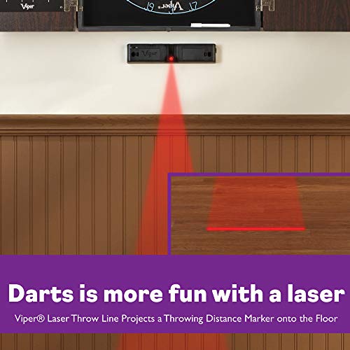 Deluxe Dartboard Cabinet with Integrated Pro Score and Cricket Scoreboard - style: Premium