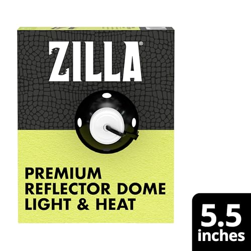 Zilla Premium Reflector Domes 5.5 Inches,Black - size: 5.5 Inch (Pack of 1)