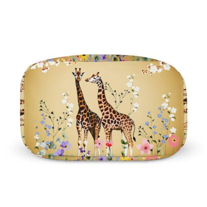 Giraffe Flowers Lunch Bag for Women Men | Insulated Lunch Box Leakproof Food Meal Containers Reusable Foldable 6L Capacity Lunch Tote Bags for Work Picnic Travel - color: style-16