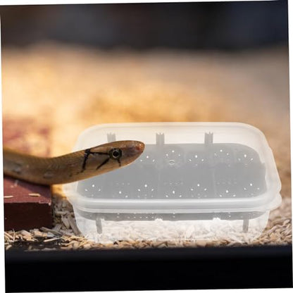 Reptile Egg Incubator with Transparent Hatchery Box for Snakes Lizards Tortoises Premium Breeding Container for Reptile Pets Durable