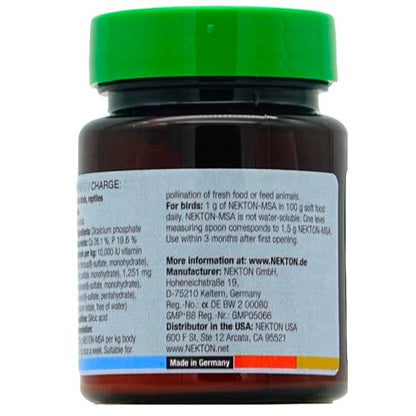 Nekton-MSA High-Grade Mineral Supplement for Pets 40gm - size: 1 Ounce (Pack of 1)