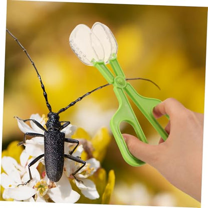 ORFOFE Fish Tank Cleaning Tool Reptile Poop Scoop Insects Catcher Tweezers Multi-Purpose Clamp
