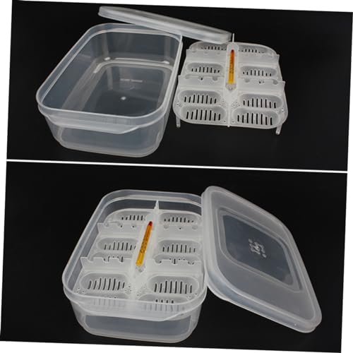 Mipcase Reptile Pet Incubator Egg Holder Isolation Box for Snakes Lizards Hatching Incubator Temperature Control Random Color